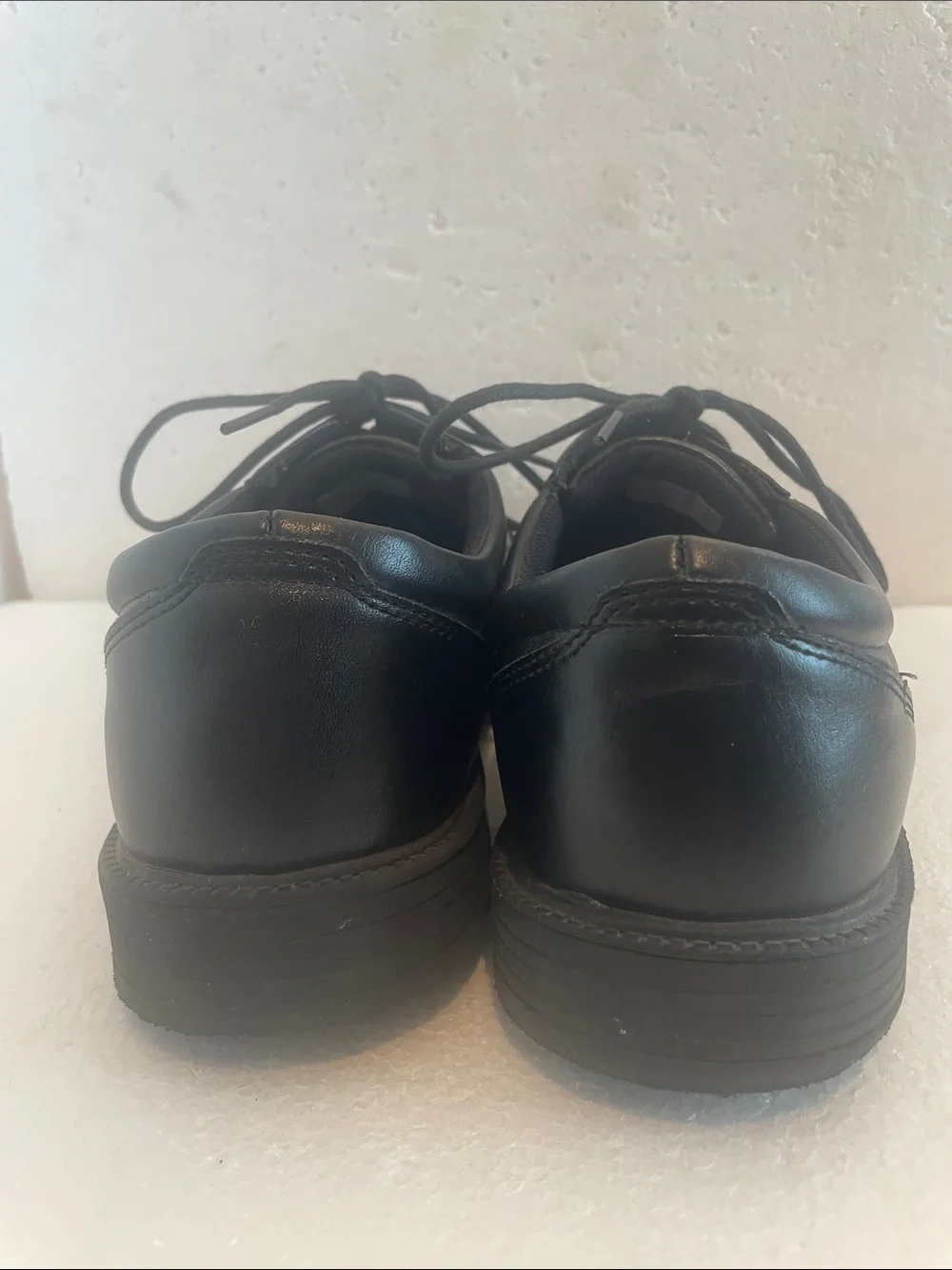 George Classic oxford’s Lace-Up Black formal Dress Shoes men’s size 10 1/2